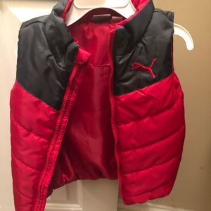Boys puma vest!!!